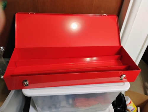Vintage snap tool - tool, red
