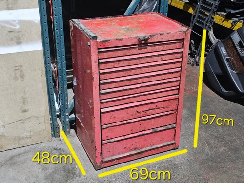 Vintage snap tool box chest - snap, on