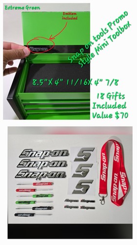 Extreme green mini tool box - mini,